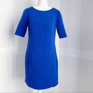 The limited short sleeve shift dress